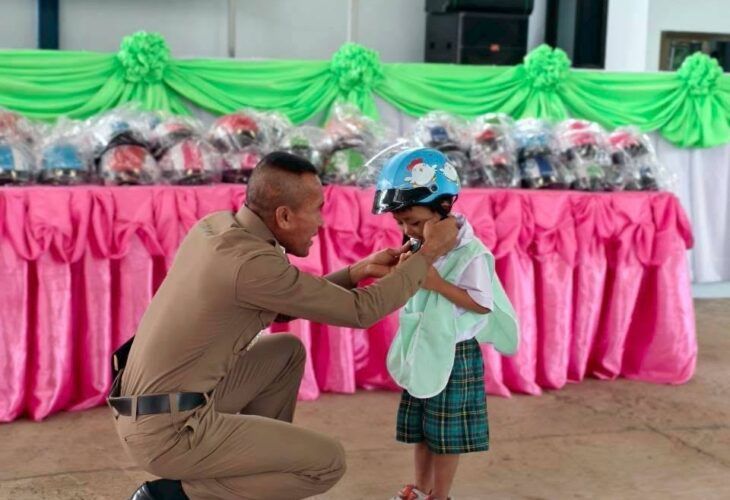 หนูน้อยปลอดภัยมีวินัยจราจร